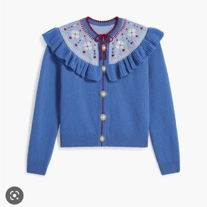 Hill House Home Desk Sweater Blue XS New
